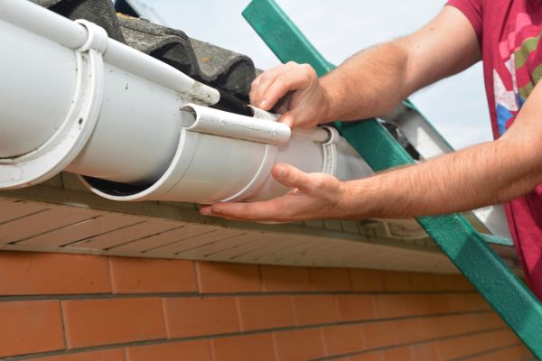 Large Gutter Repair in Waynesville
