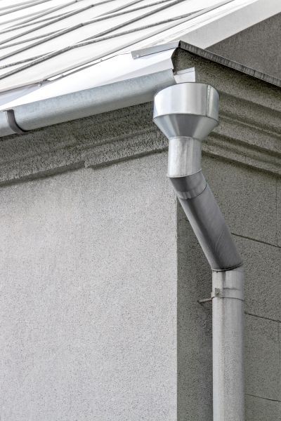 Galvanized Gutter Installation in Waynesville