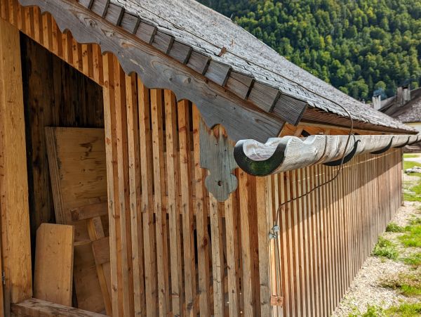 Wood Gutter Installation in Waynesville