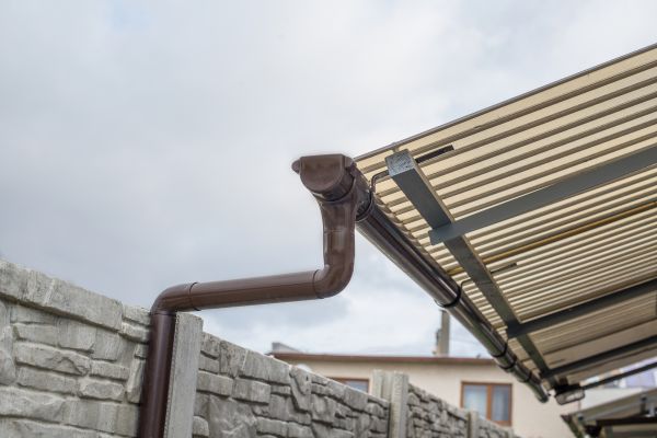 Plastic Downspout Installation in Waynesville